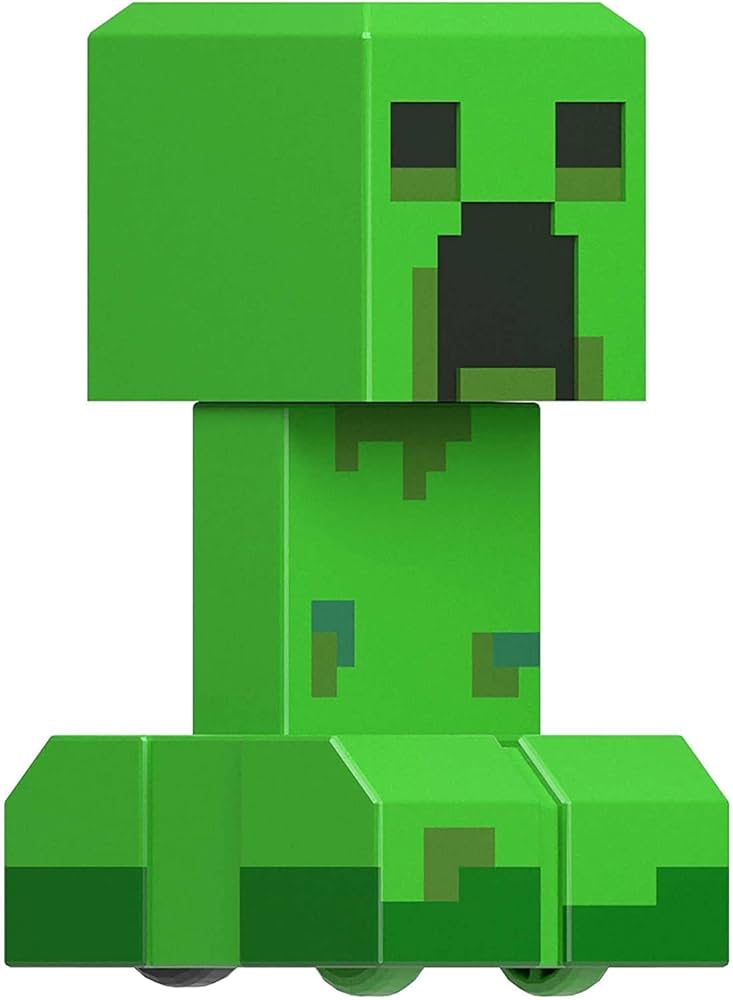 Minecraft クリーパー フィギュア セット Minecraft クリーパー フィギュアとブロックセット ハッピー